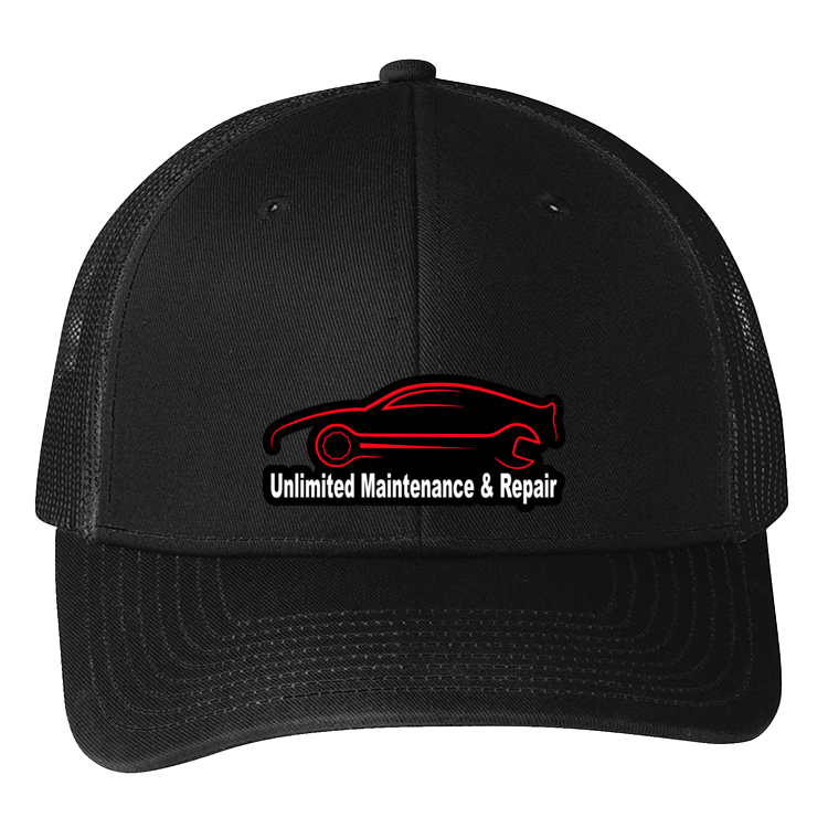Baseball Hat - Snapback Trucker Cap C112 - Unlimited Maintenance and Repair