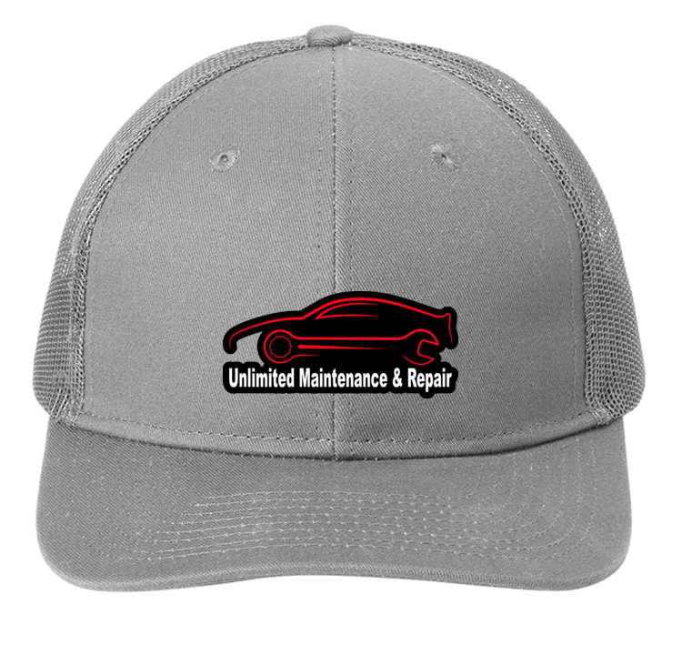 Baseball Hat - Snapback Trucker Cap C112 - Unlimited Maintenance and Repair