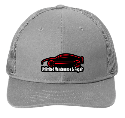 Baseball Hat - Snapback Trucker Cap C112 - Unlimited Maintenance and Repair