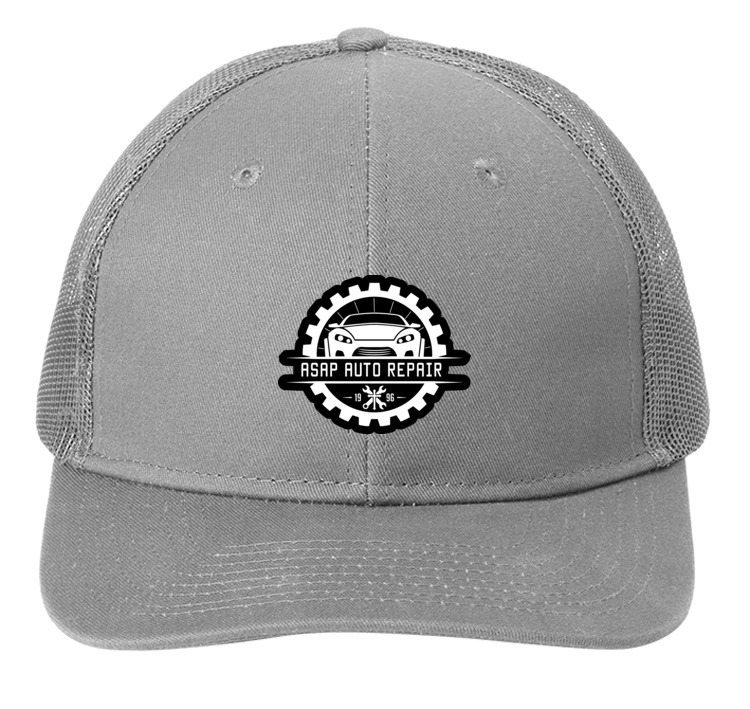 Baseball Hat - Snapback Trucker Cap C112 - ASAP Auto Repair