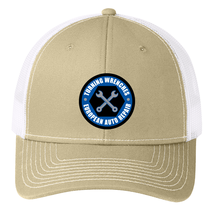 Baseball Hat - Snapback Trucker Cap C112 - Turning Wrenches European Auto Repair