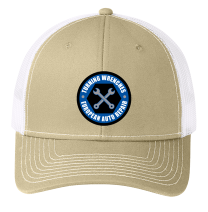 Baseball Hat - Snapback Trucker Cap C112 - Turning Wrenches European Auto Repair