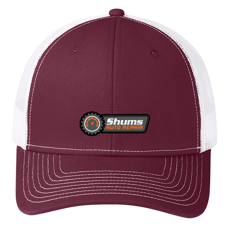 Baseball Hat - Snapback Trucker Cap C112 - Shums Auto Repair
