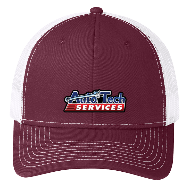 Baseball Hat - Snapback Trucker Cap C112 - Auto Tech Services