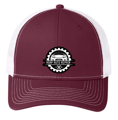 Baseball Hat - Snapback Trucker Cap C112 - ASAP Auto Repair