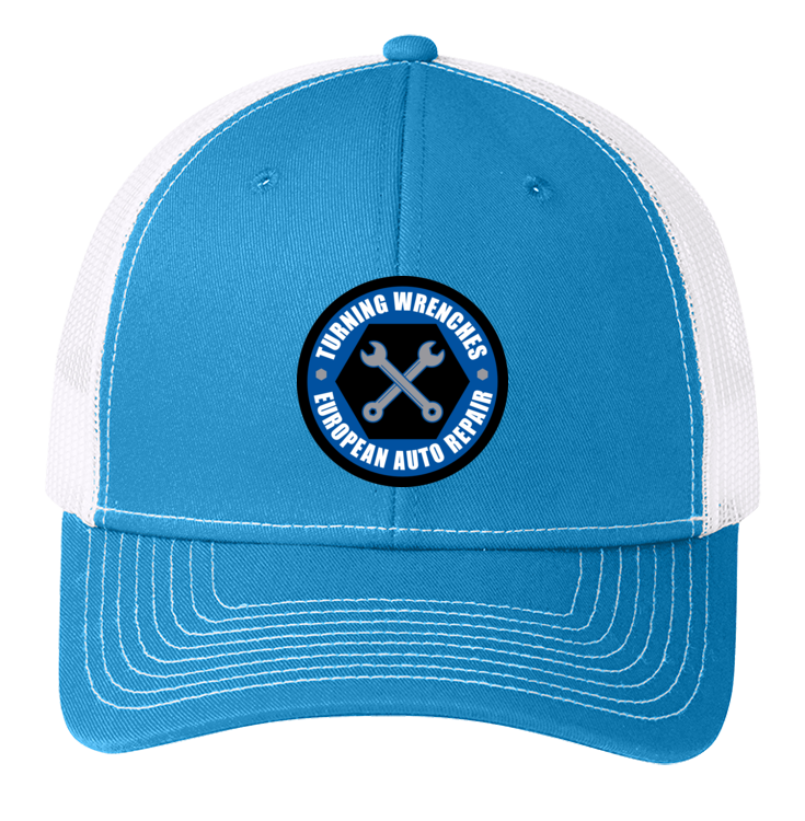 Baseball Hat - Snapback Trucker Cap C112 - Turning Wrenches European Auto Repair
