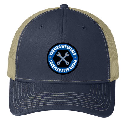 Baseball Hat - Snapback Trucker Cap C112 - Turning Wrenches European Auto Repair