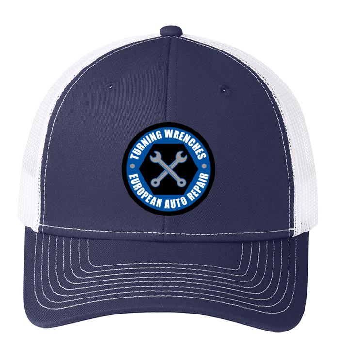 Baseball Hat - Snapback Trucker Cap C112 - Turning Wrenches European Auto Repair