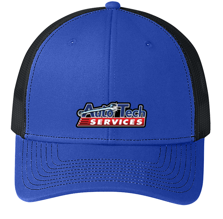 Baseball Hat - Snapback Trucker Cap C112 - Auto Tech Services