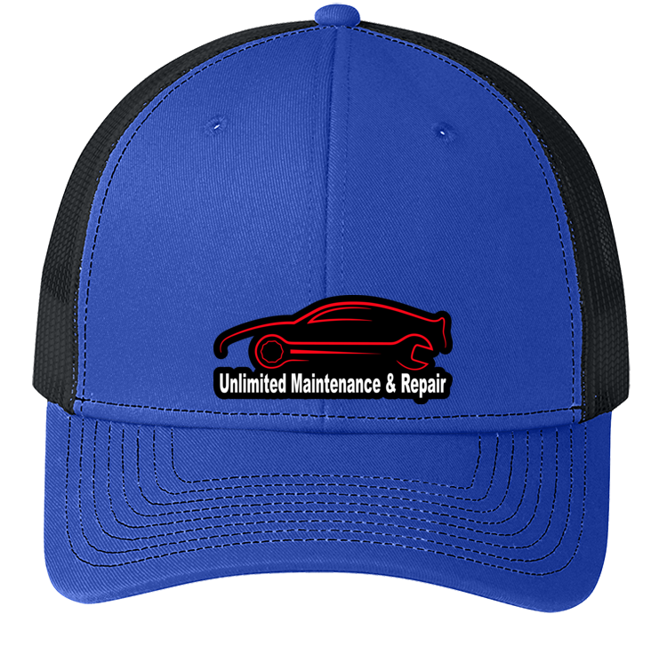 Baseball Hat - Snapback Trucker Cap C112 - Unlimited Maintenance and Repair