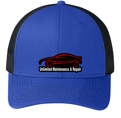 Baseball Hat - Snapback Trucker Cap C112 - Unlimited Maintenance and Repair