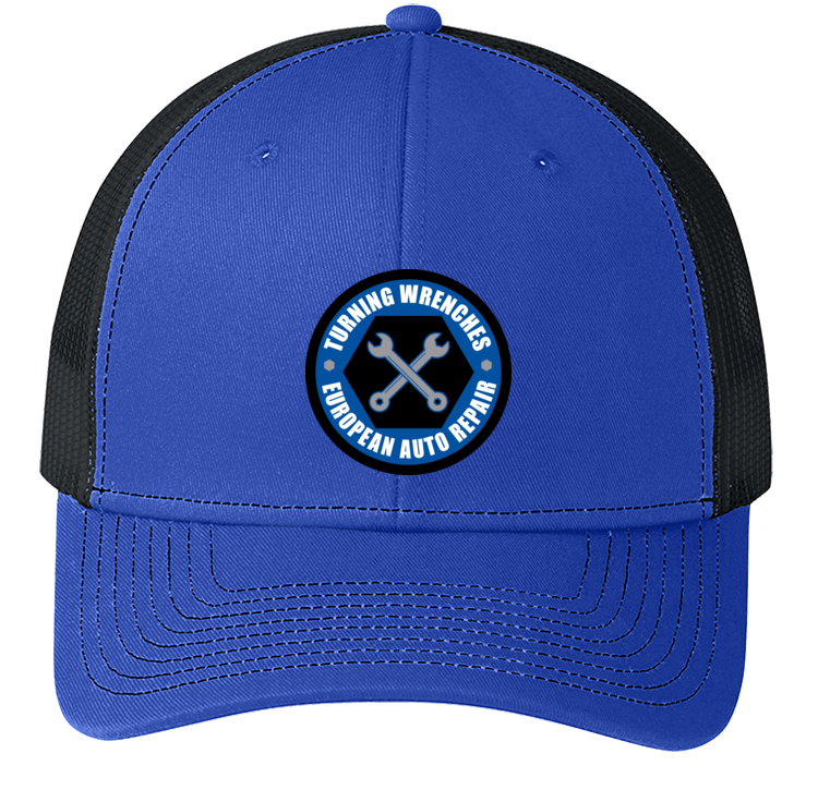 Baseball Hat - Snapback Trucker Cap C112 - Turning Wrenches European Auto Repair