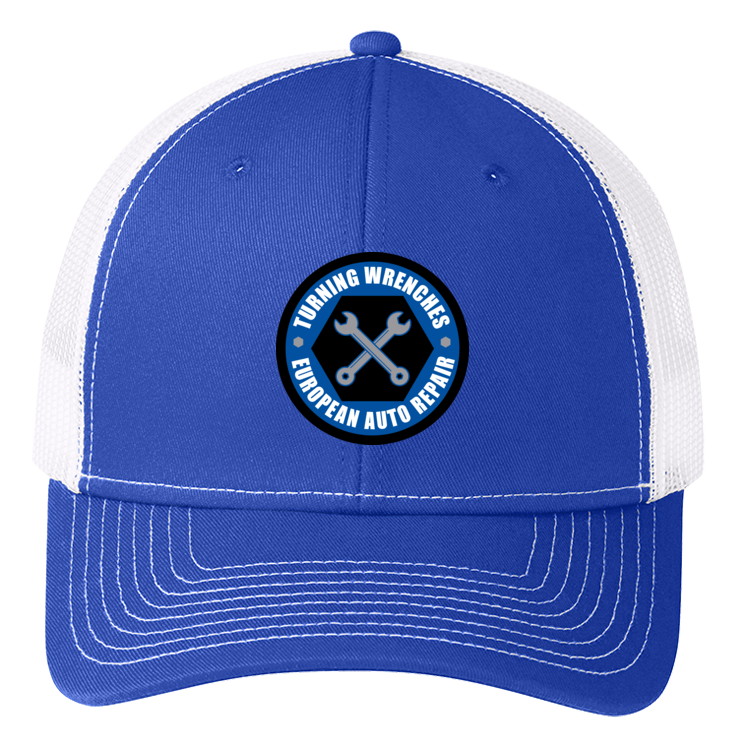 Baseball Hat - Snapback Trucker Cap C112 - Turning Wrenches European Auto Repair