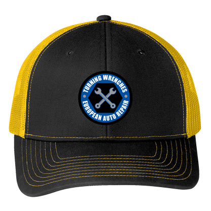 Baseball Hat - Snapback Trucker Cap C112 - Turning Wrenches European Auto Repair