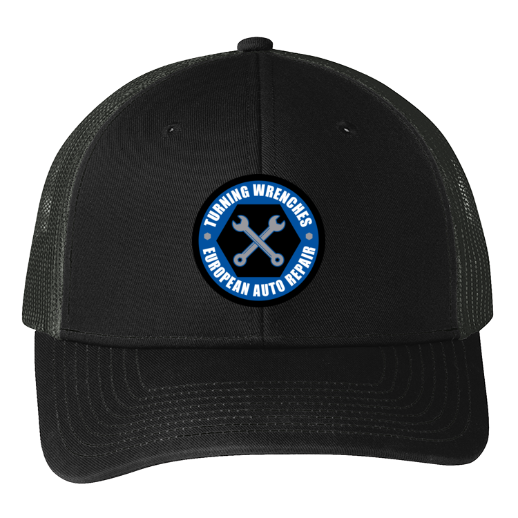 Baseball Hat - Snapback Trucker Cap C112 - Turning Wrenches European Auto Repair