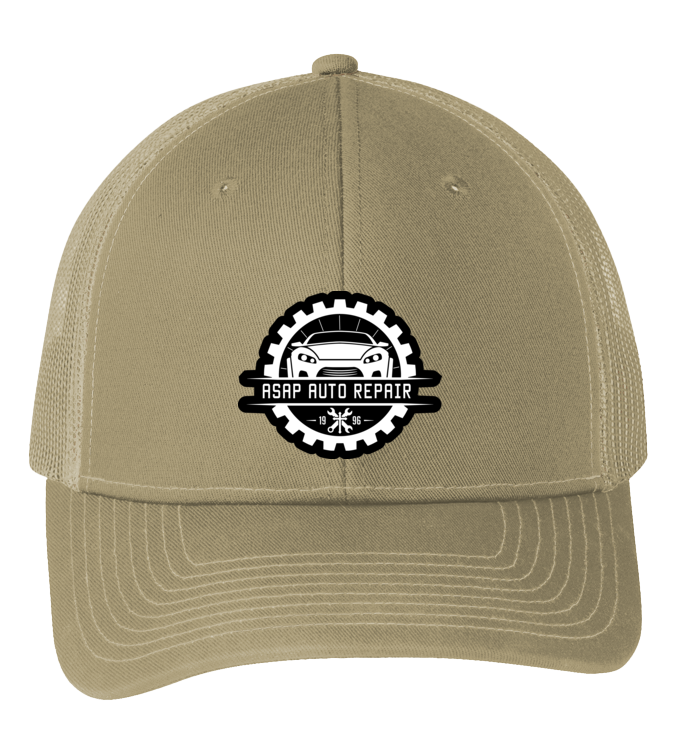 Baseball Hat - Snapback Trucker Cap C112 - ASAP Auto Repair