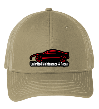 Baseball Hat - Snapback Trucker Cap C112 - Unlimited Maintenance and Repair