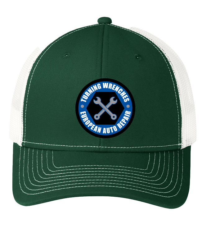 Baseball Hat - Snapback Trucker Cap C112 - Turning Wrenches European Auto Repair