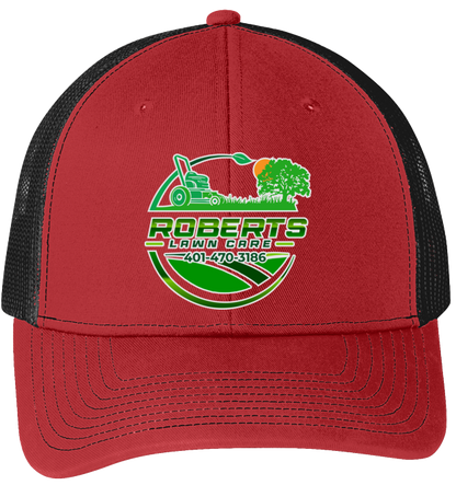 Baseball Hat - Snapback Trucker Cap C112 - Roberts Lawn Care