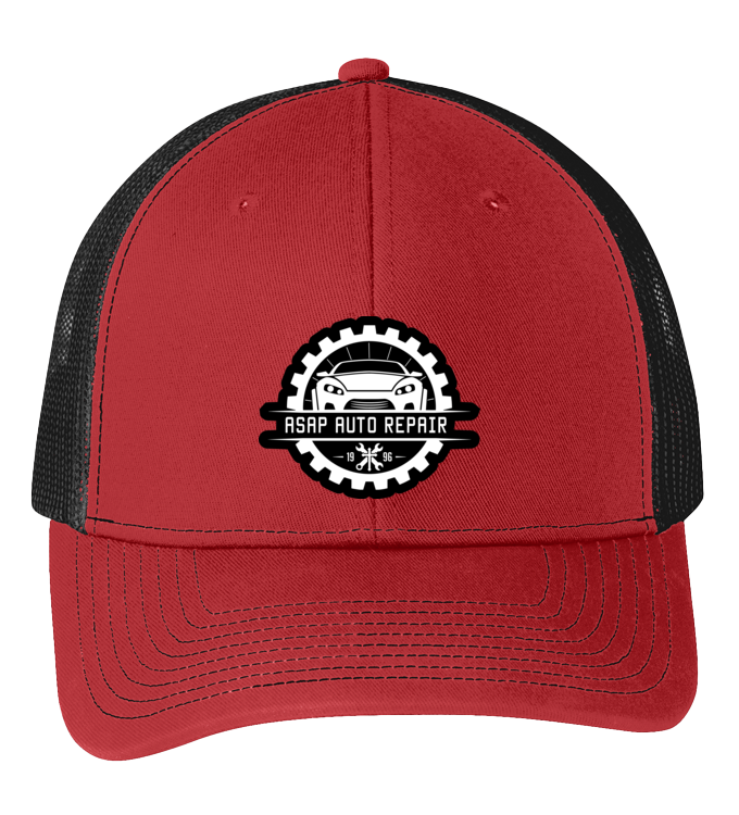 Baseball Hat - Snapback Trucker Cap C112 - ASAP Auto Repair