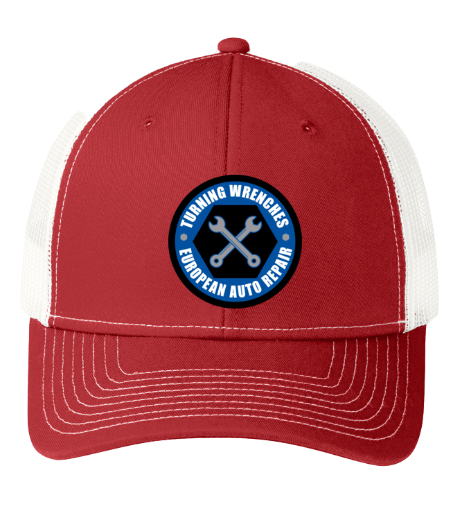 Baseball Hat - Snapback Trucker Cap C112 - Turning Wrenches European Auto Repair