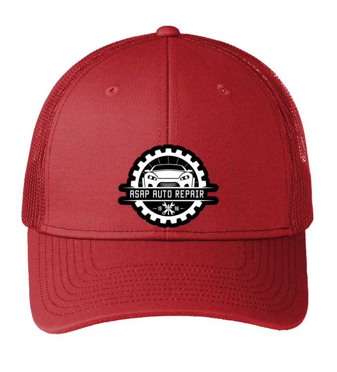 Baseball Hat - Snapback Trucker Cap C112 - ASAP Auto Repair