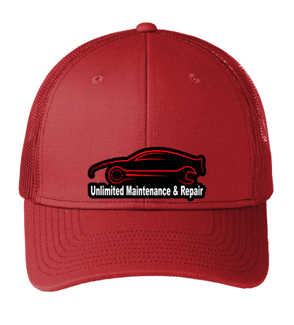 Baseball Hat - Snapback Trucker Cap C112 - Unlimited Maintenance and Repair