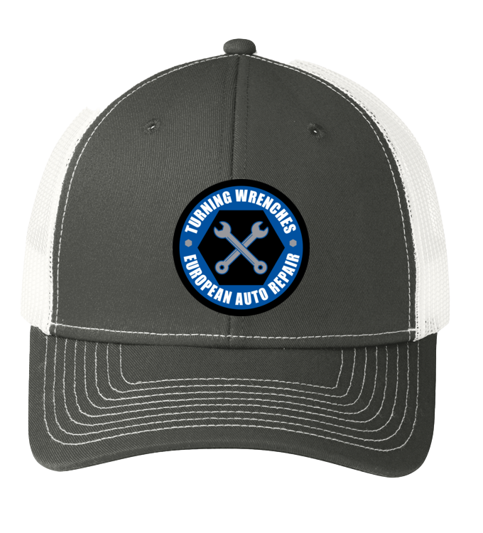 Baseball Hat - Snapback Trucker Cap C112 - Turning Wrenches European Auto Repair