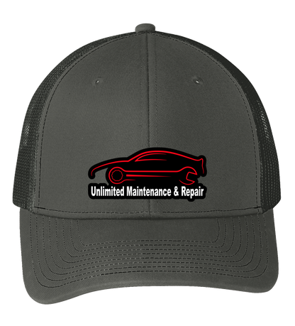 Baseball Hat - Snapback Trucker Cap C112 - Unlimited Maintenance and Repair
