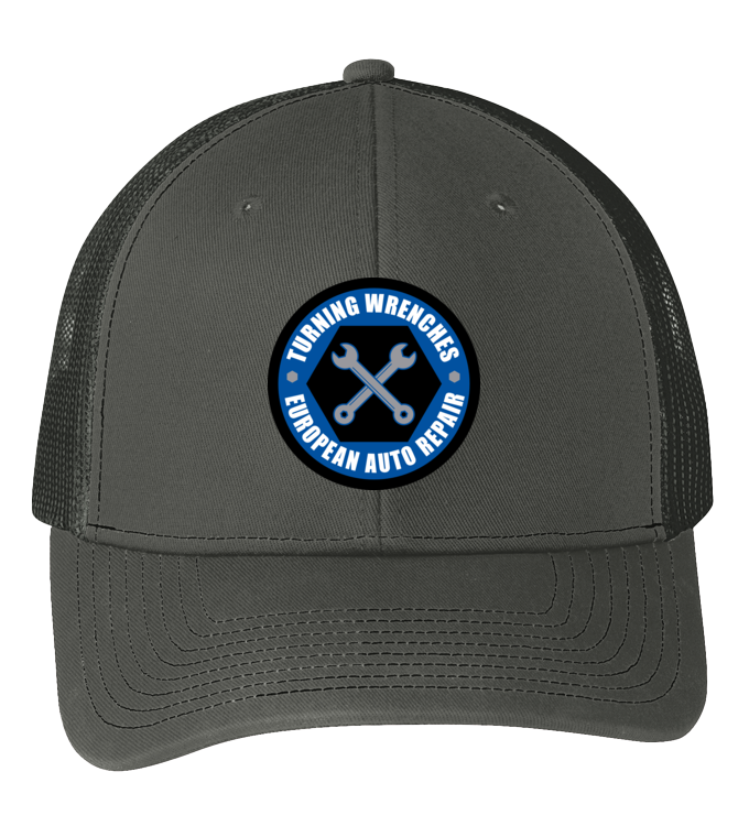 Baseball Hat - Snapback Trucker Cap C112 - Turning Wrenches European Auto Repair