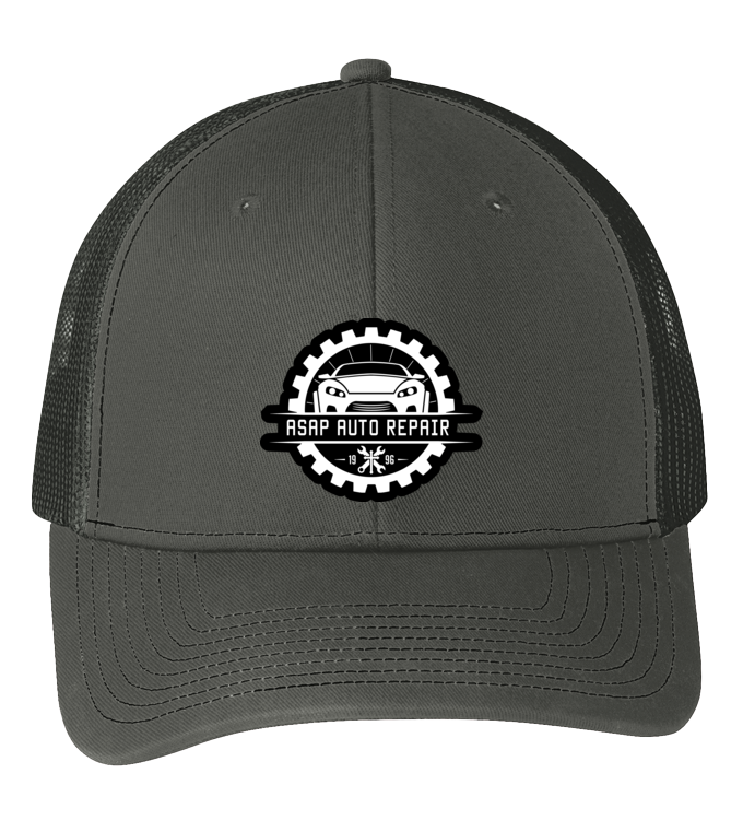 Baseball Hat - Snapback Trucker Cap C112 - ASAP Auto Repair