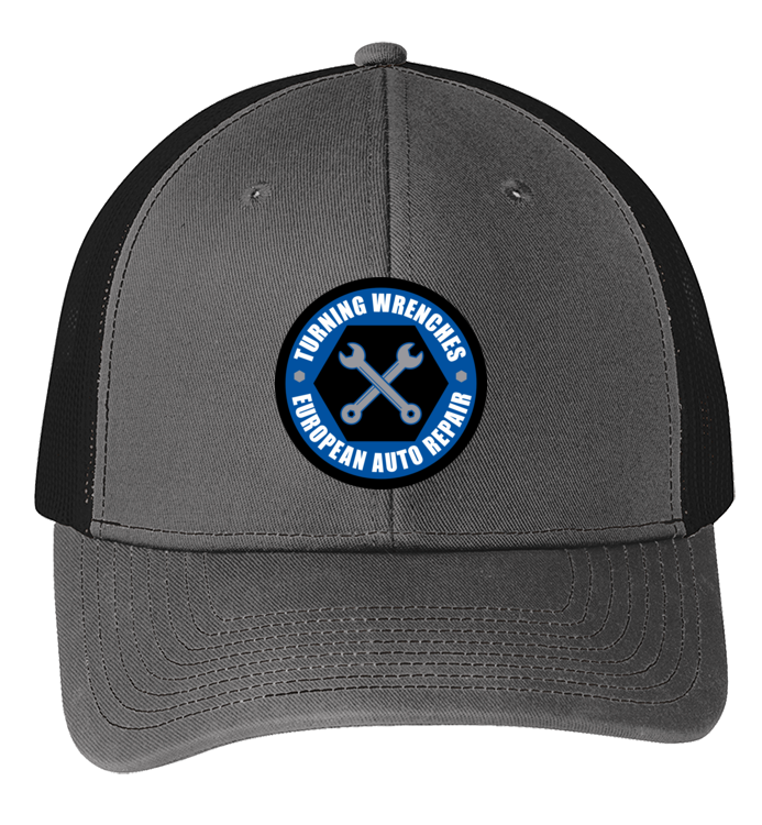 Baseball Hat - Snapback Trucker Cap C112 - Turning Wrenches European Auto Repair