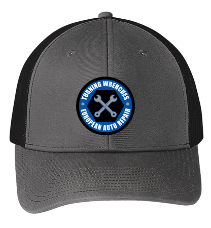 Baseball Hat - Snapback Trucker Cap C112 - Turning Wrenches European Auto Repair