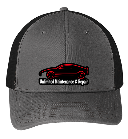 Baseball Hat - Snapback Trucker Cap C112 - Unlimited Maintenance and Repair