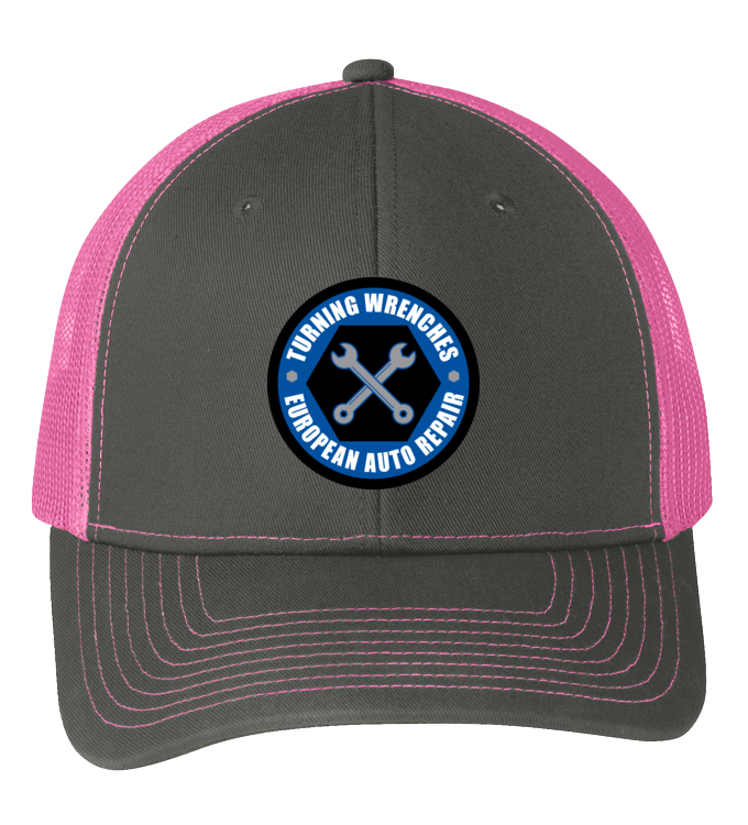 Baseball Hat - Snapback Trucker Cap C112 - Turning Wrenches European Auto Repair