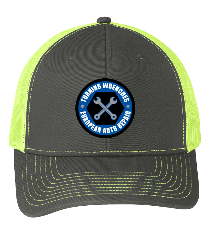 Baseball Hat - Snapback Trucker Cap C112 - Turning Wrenches European Auto Repair