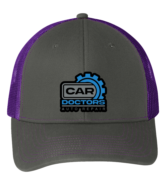 Baseball Hat - Snapback Trucker Cap C112 - Car Doctors