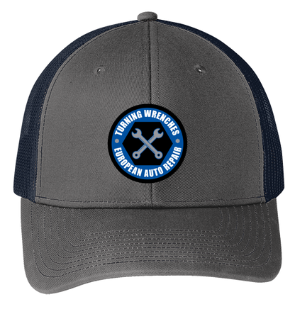 Baseball Hat - Snapback Trucker Cap C112 - Turning Wrenches European Auto Repair