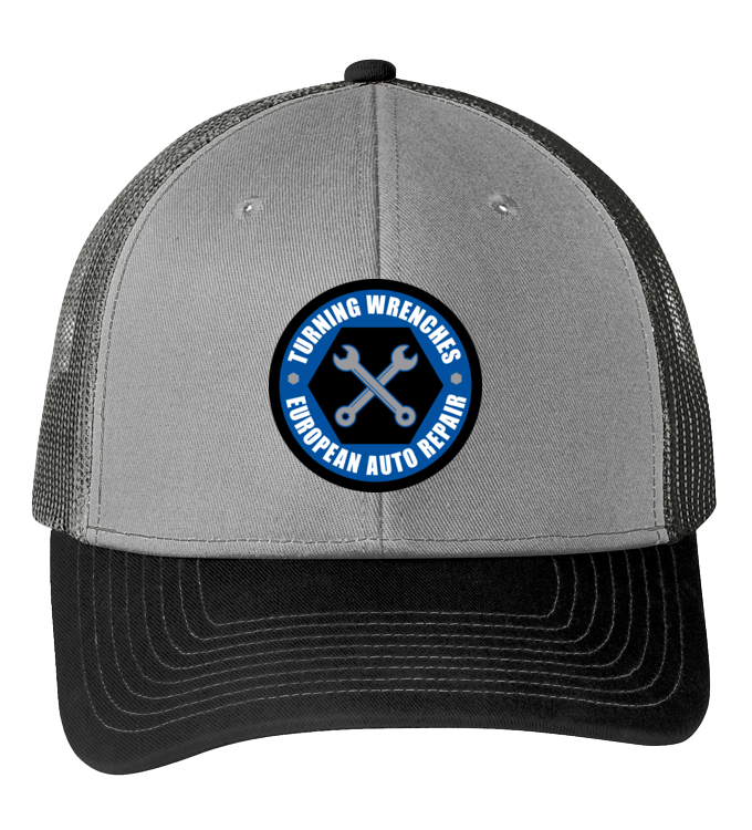 Baseball Hat - Snapback Trucker Cap C112 - Turning Wrenches European Auto Repair