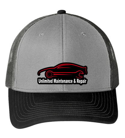 Baseball Hat - Snapback Trucker Cap C112 - Unlimited Maintenance and Repair