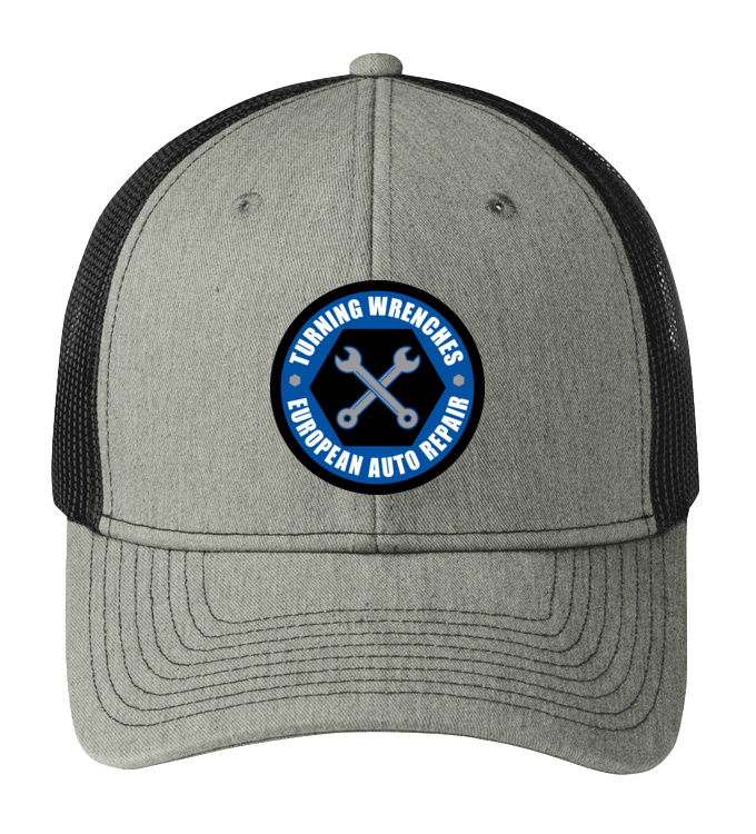 Baseball Hat - Snapback Trucker Cap C112 - Turning Wrenches European Auto Repair