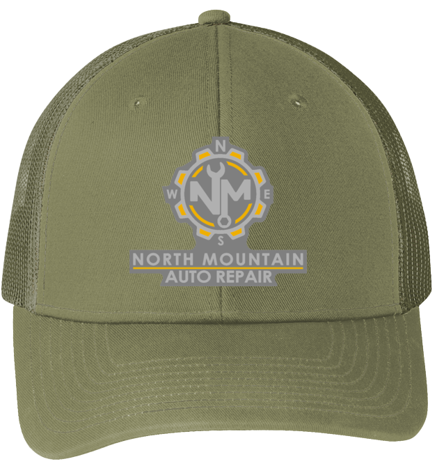 Baseball Hat - Snapback Trucker Cap C112 - North Mountain Auto