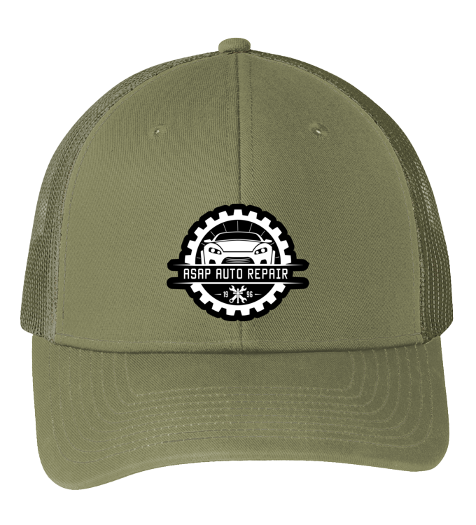 Baseball Hat - Snapback Trucker Cap C112 - ASAP Auto Repair