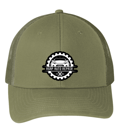 Baseball Hat - Snapback Trucker Cap C112 - ASAP Auto Repair