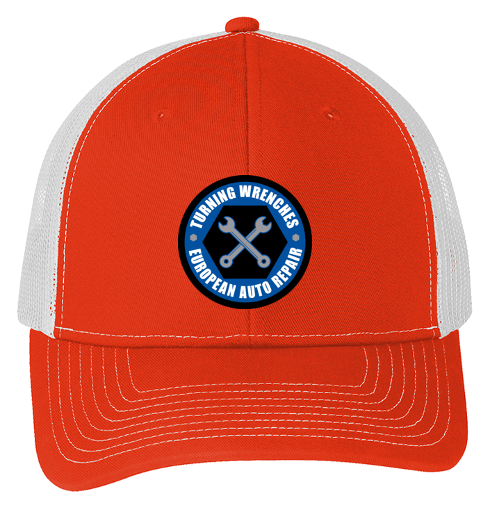 Baseball Hat - Snapback Trucker Cap C112 - Turning Wrenches European Auto Repair