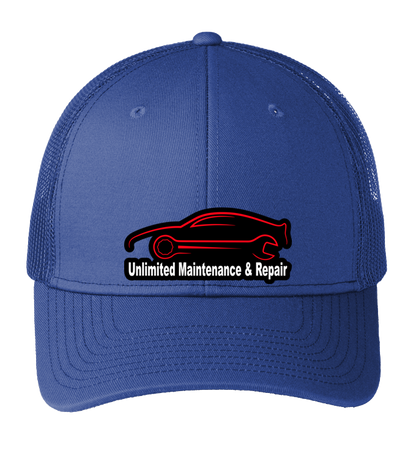Baseball Hat - Snapback Trucker Cap C112 - Unlimited Maintenance and Repair