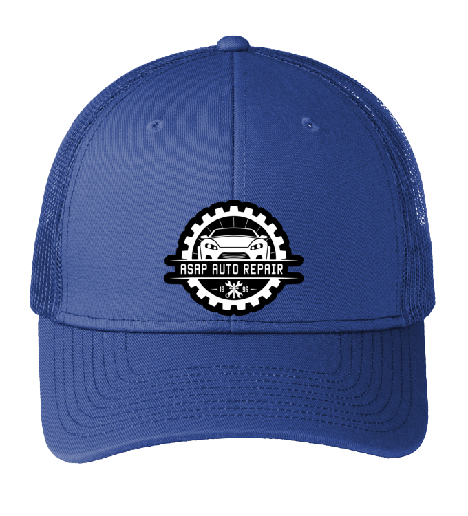 Baseball Hat - Snapback Trucker Cap C112 - ASAP Auto Repair