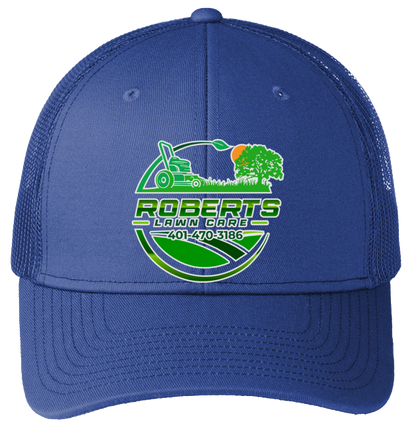 Baseball Hat - Snapback Trucker Cap C112 - Roberts Lawn Care