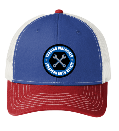 Baseball Hat - Snapback Trucker Cap C112 - Turning Wrenches European Auto Repair