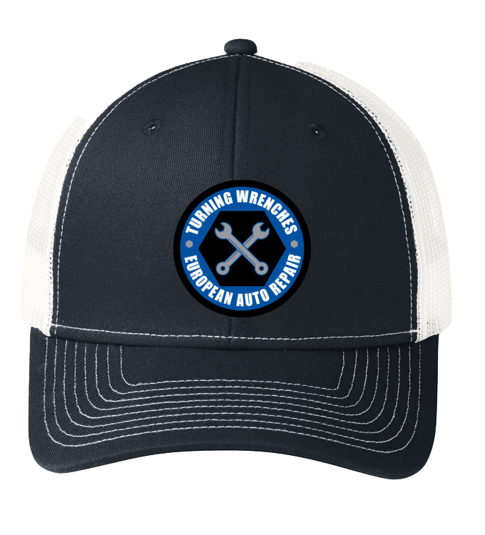 Baseball Hat - Snapback Trucker Cap C112 - Turning Wrenches European Auto Repair